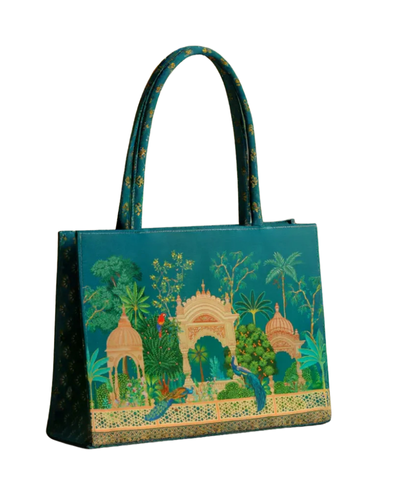 Garden Essence Canvas Tote Bag