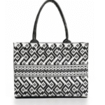 Tribal Tale Embroidered Tote Bag