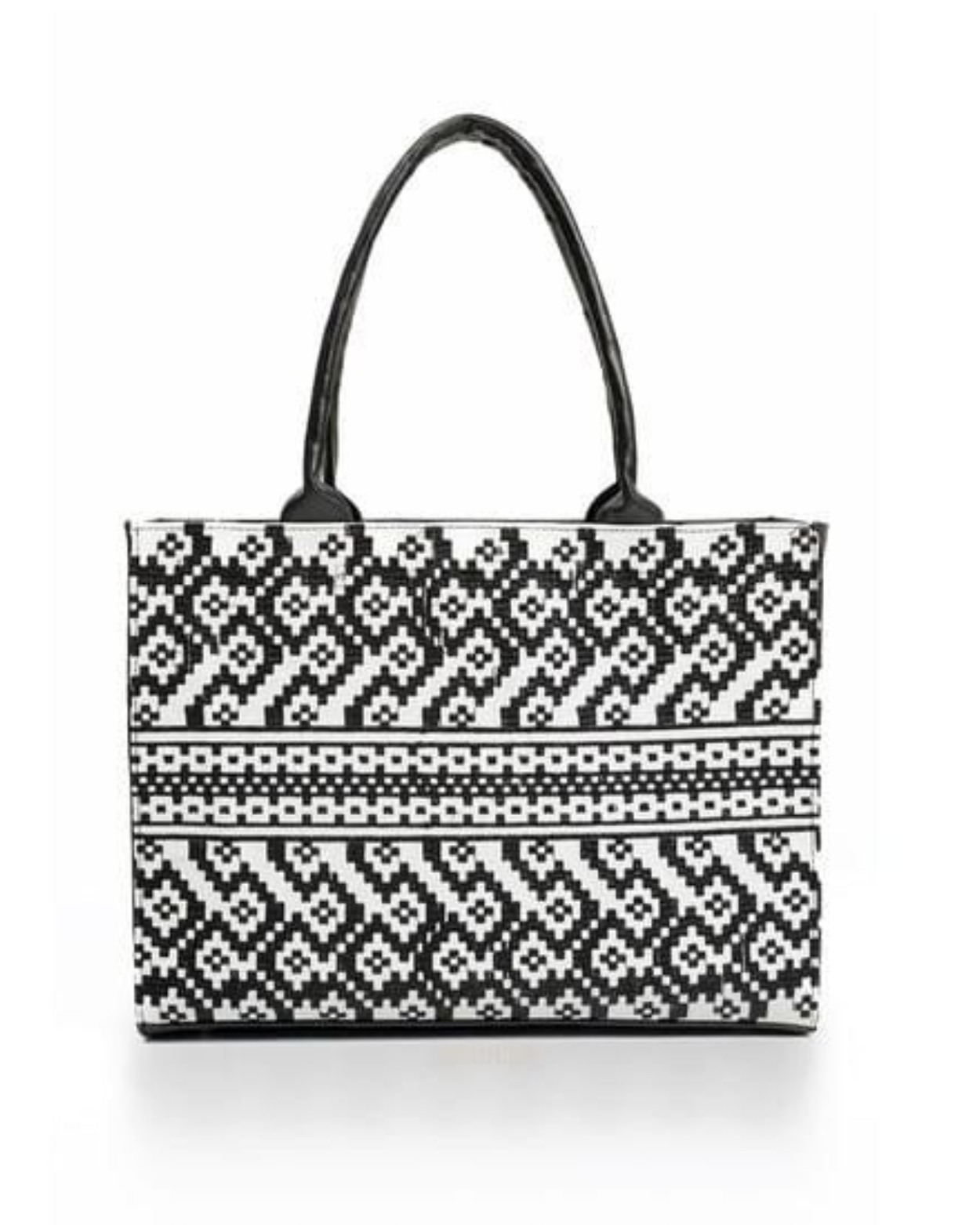 Tribal Tale Embroidered Tote Bag