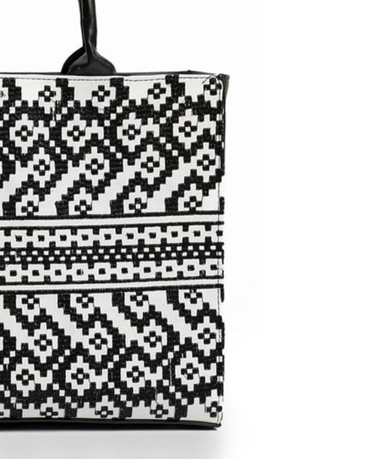 Tribal Tale Embroidered Tote Bag