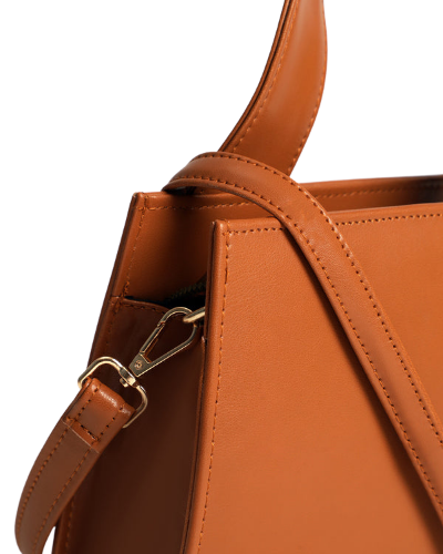 Majestic Top Handle crossbody bag_BROWN
