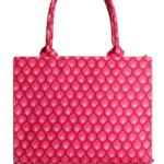 Peppy Pink Canvas Tote Bag