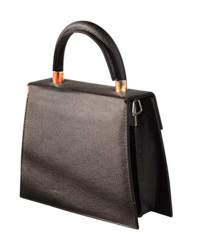 Elegant Mini Top Handle Satchel Bag_BLACK