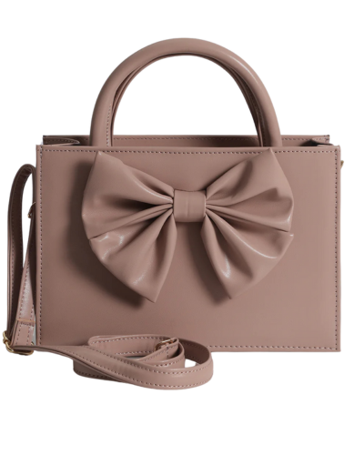 Bow Chic Cross-Body Bag_LIGHT NUDE
