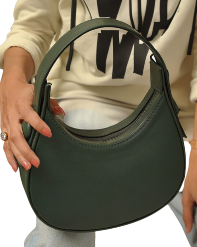 Luna Luxe Shoulder Bag_GREEN