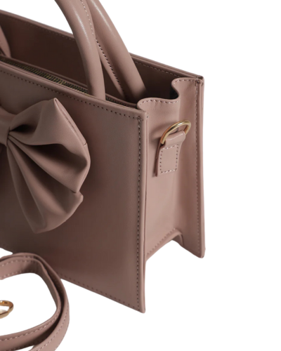 Bow Chic Cross-Body Bag_LIGHT NUDE