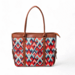 Radiant Chevron Canvas Tote Bag