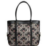 Vintage Luxe Canvas Tote Bag