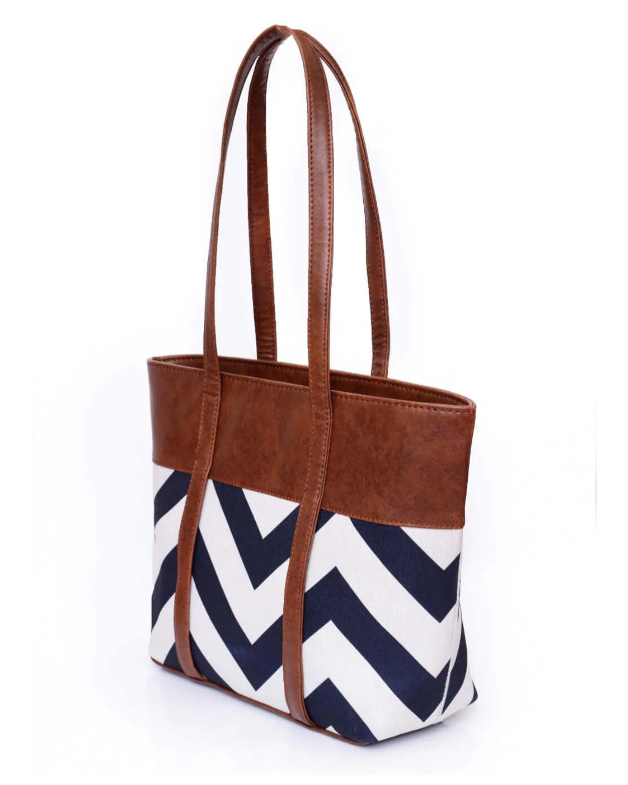 Zigzag Noir Tote Bag