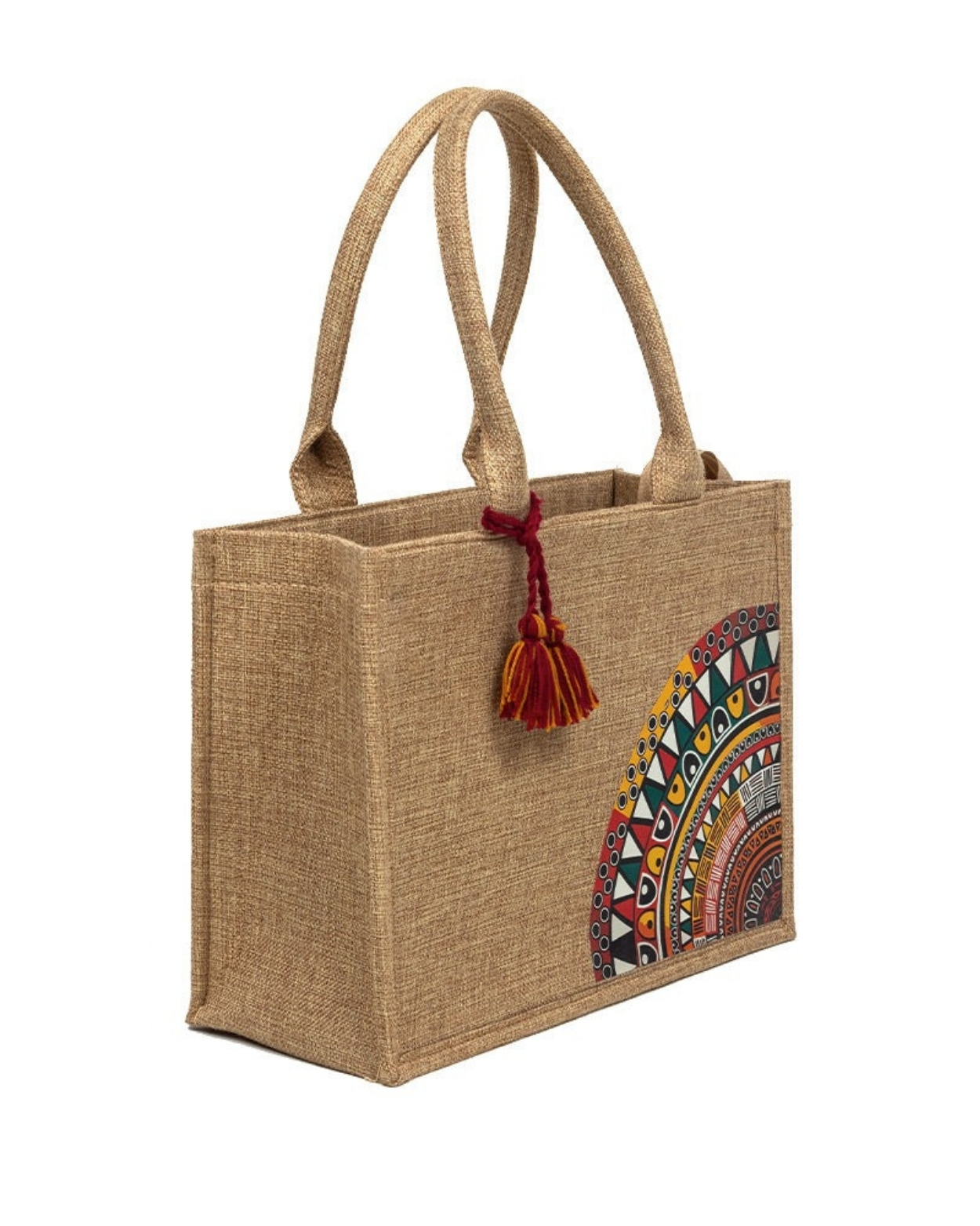 🌸 EARTHY MINI CANVAS TOTE – FLORAL PRINT HANDBAG | NEW ARRIVAL 🌸