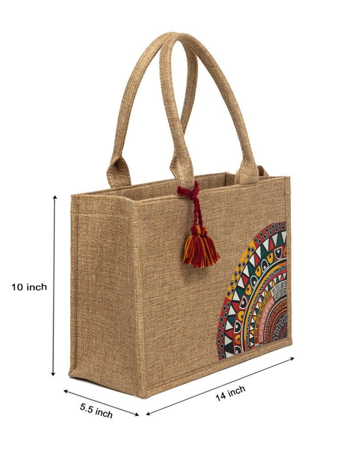 🌸 EARTHY MINI CANVAS TOTE – FLORAL PRINT HANDBAG | NEW ARRIVAL 🌸