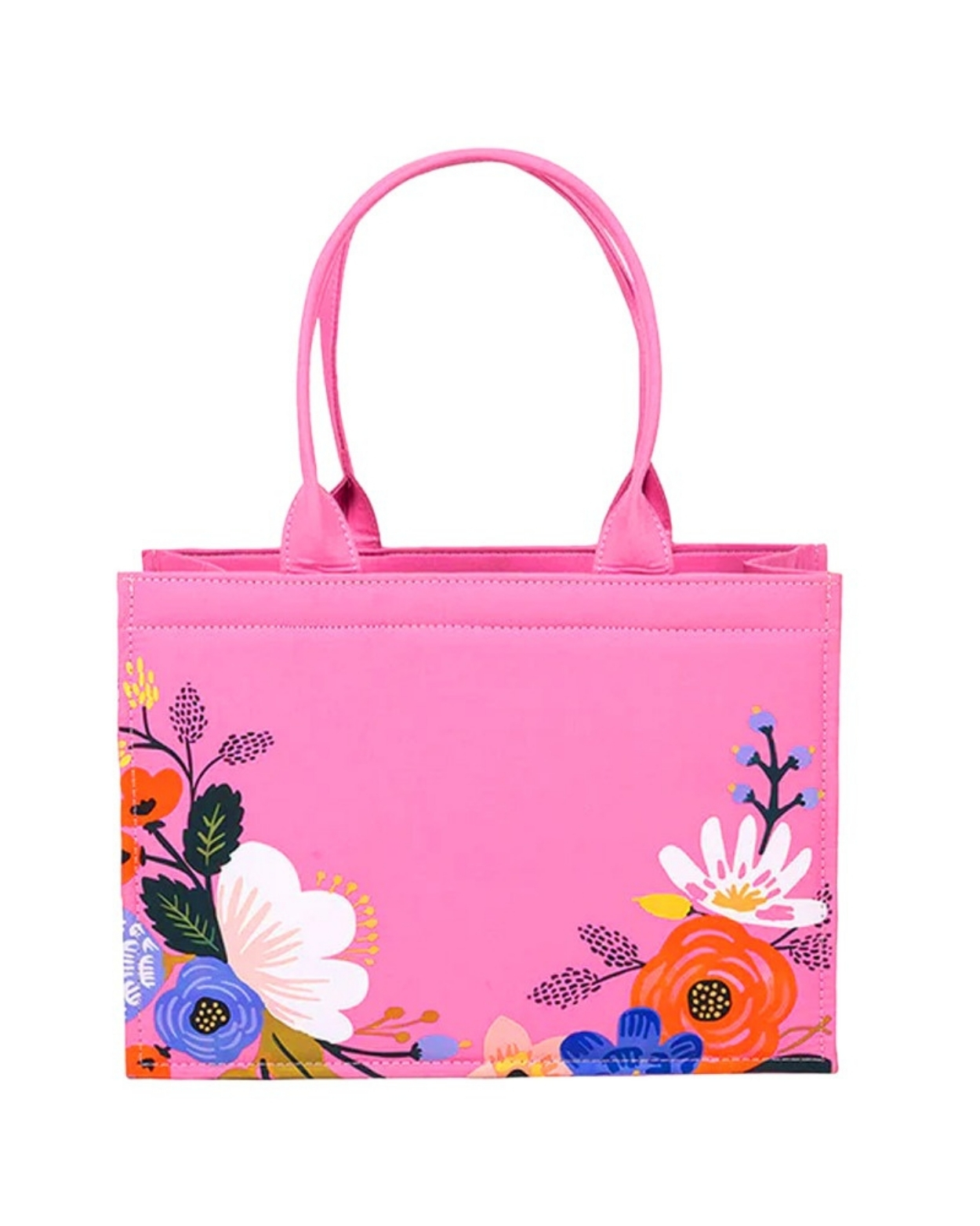 🌸 BLOOM MINI CANVAS TOTE – FLORAL PRINT HANDBAG | NEW ARRIVAL 🌸